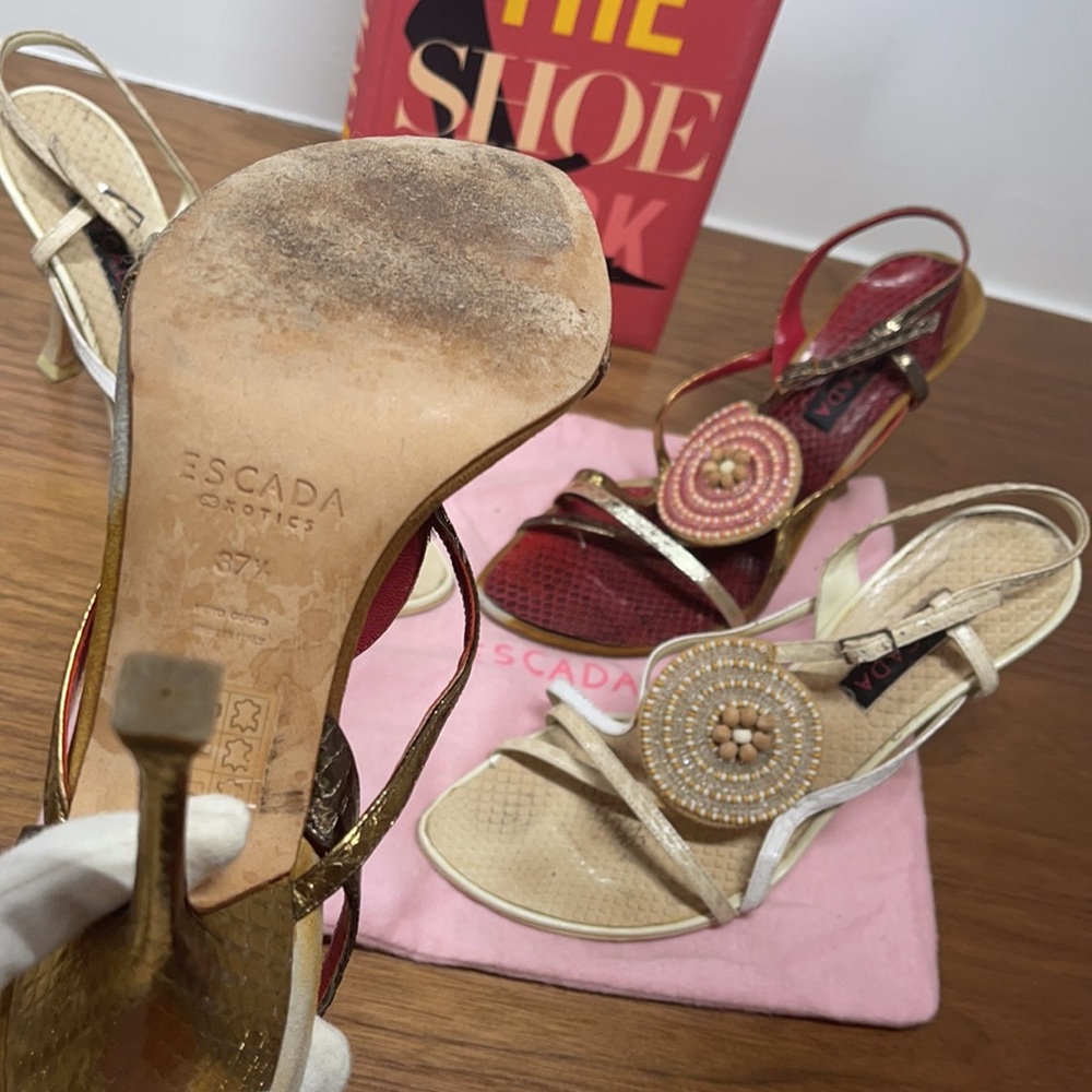 ESCADA vintage women’s high heels - Picture 3 of 5